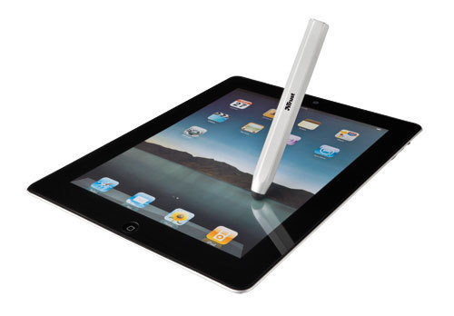 Trust Aluminium Stylus Pen & Holder