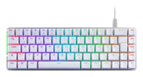 ASUS M602 FALCHION ACE/NXRD/WHT/US/PBT клавиатура Игровой USB Белый