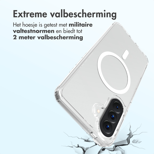 Accezz Xtreme Impact Backcover met MagSafe voor de Samsung Galaxy A57 (5G) - Transparant, afbeelding 2