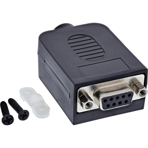 Product image: InLine 92501H wire connector Terminal block / D-Sub 9 Black