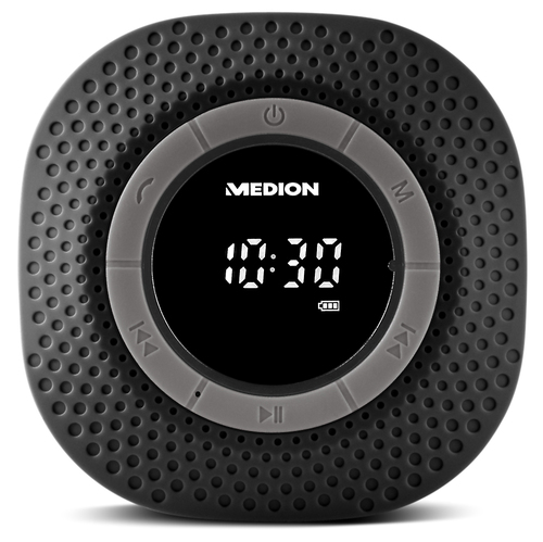 MEDION E66554 Portable Analog & digital Black