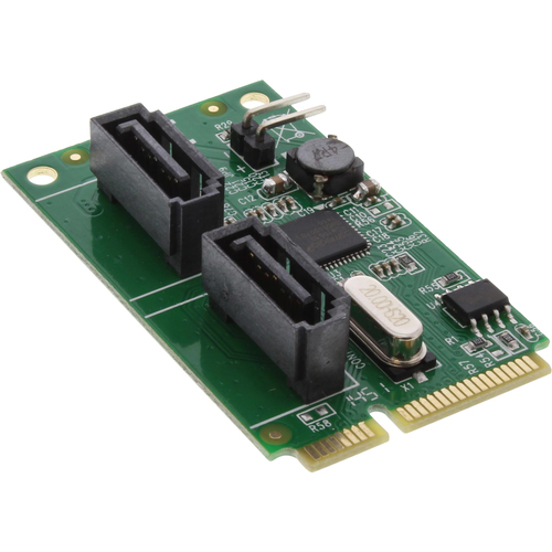 InLine Mini-PCIe 2.0 Card 2x SATA