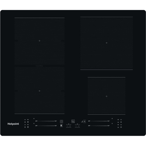 Hotpoint TS5760FNE 60cm Induction Hob in Black 4 Zone - image 1