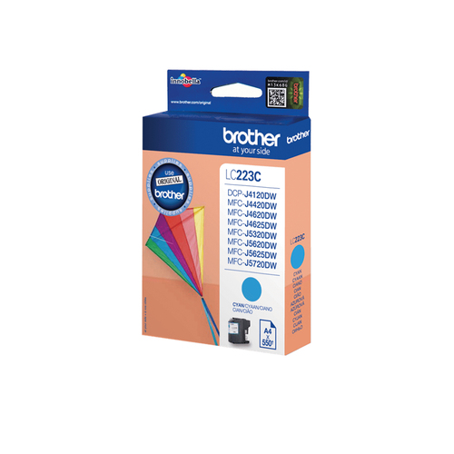 Brother LC223C Inkjet Cartridge Cyan LC223C - image 4