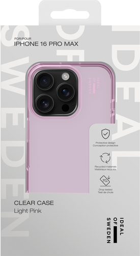 iDeal of Sweden Clear Case iPhone 16 Pro Max Light Pink – image 4