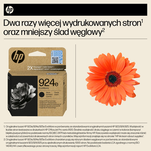 HP Inc. Tusz 924 Black 4K0V0NE