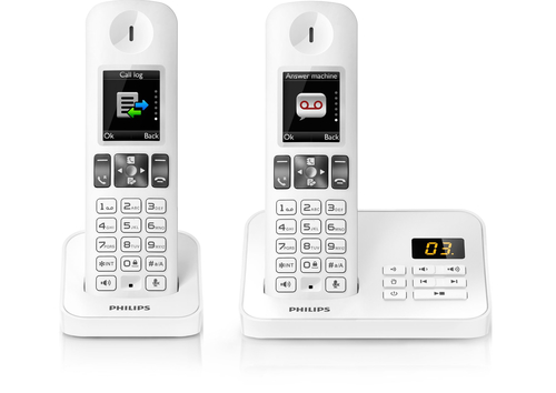 Philips D6052W/FR telephone DECT telephone Caller ID White – image 2