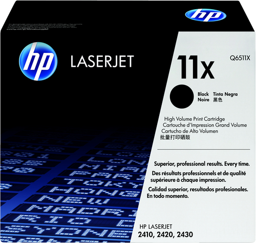 TONER ORIGINAL HP LASERJET 11X NEGRO Q6511X - Q6511X