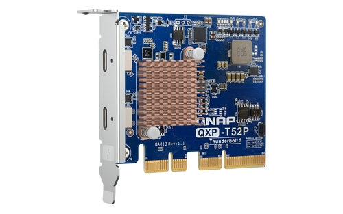 QNAP QXP-T52P Thundrblt 5 dual ports EC