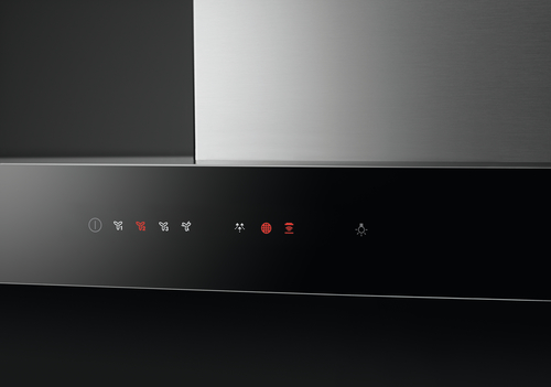 AEG DBE5960HG cooker hood Wall-mounted Black, Stainless steel 779 m³/h – image 5