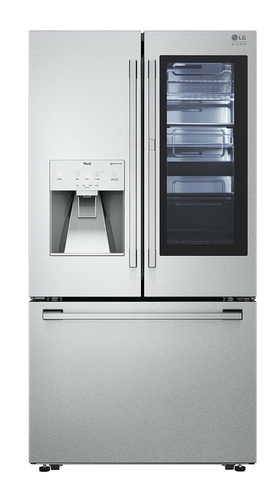 LG SRFVC2416S side-by-side refrigerator Freestanding