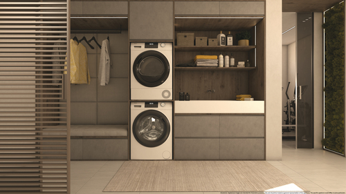 Haier HD80-E929E-DE tumble dryer Freestanding Front-load – image 7