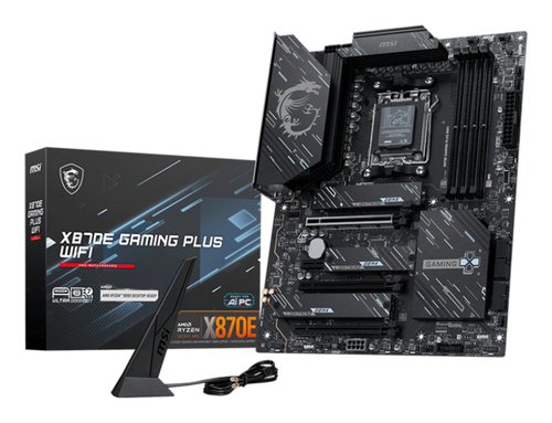 Msi X870E Gaming Plus Wifi AM5 DDR5 Atx Motherboard - image 1