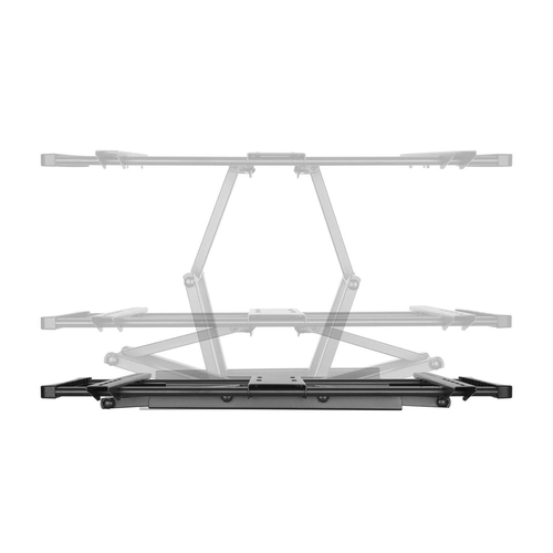 Manhattan Soporte de pared (Articulado) para TV/monitores, pantallas 37"–100", Compatibilidad VESA: de 200x200 a 900x600 mm (verifique las dimensiones de los cuatro orificios de montaje traseros), carga máxima 80 kg, negro imagen 12