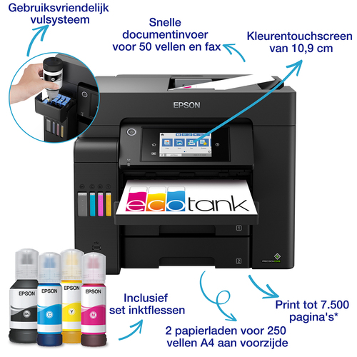Epson EcoTank ET-5805 all-in-one printer – Foto 2 van 10