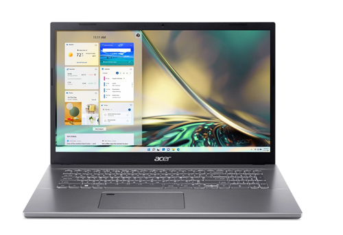Acer Aspire 5 A517-53-595E Intel® Core™ i5 i5-12450H Ноутбук 43,9 cm (17.3") Full HD 16 GB DDR4-SDRAM 1 TB Твердотельный накопитель (SSD) Wi-Fi 6 (802.11ax) Windows 11 Home Серый