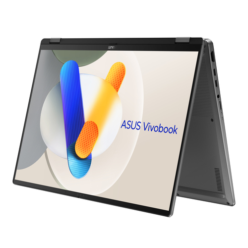 ASUS Vivobook 16 Flip TP3607SA-SI716W Copilot+ PC Intel Core Ultra 7 256V Гибрид (2-в-1) 40,6 cm (16") Сенсорный экран WUXGA 16 GB LPDDR5x-SDRAM 512 GB Твердотельный накопитель (SSD) Wi-Fi 7 (802.11be) Windows 11 Home Серый QWERTZ Немецкий