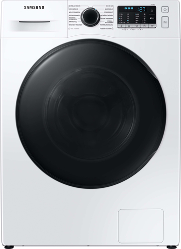 Samsung WD70TA049BE/EG washer dryer Freestanding Front-load Black, White