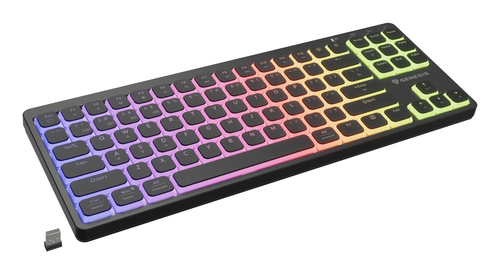 GENESIS Thor 430 TKL Wireless toetsenbord Gamen USB + RF Wireless + Bluetooth QWERTY Amerikaans Enge