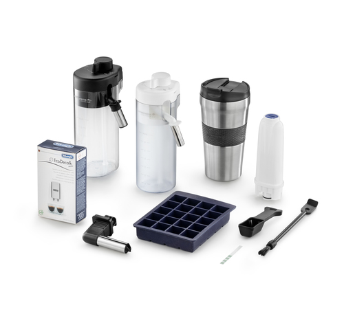 Delonghi Eletta Explore Bean to Cup Machine with Cold Brew Titanium & Black - Titanium - image 6