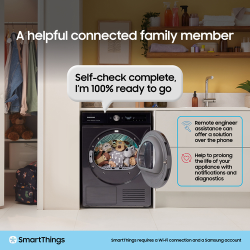 Samsung Tumble Dryer Series 6+ Optimal Dry 9KG â€Ž â€Ž White 9 kg - image 8