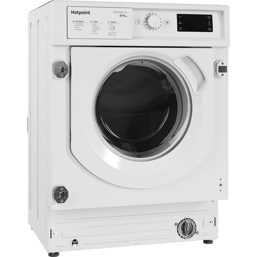 Hotpoint BIWDHG861485 Integrated Washer Dryer 1400 Spin 8kg 6kg D Rate - image 2