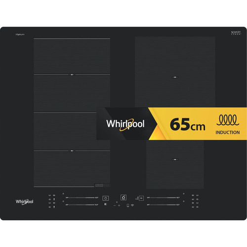 Whirlpool WF S2765 NE/IXL Черный Встроенный 65 cm Плита с зонами индукции 4 зона(ы)