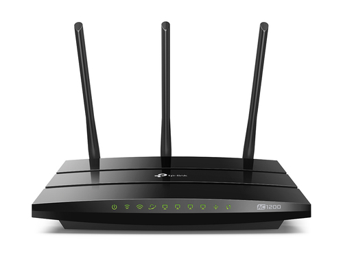 TP-Link ARCHER C1200 беспроводной маршрутизатор Гигабитный Ethernet Двухдиапазонный (2,4Ггц/5Ггц) Черный