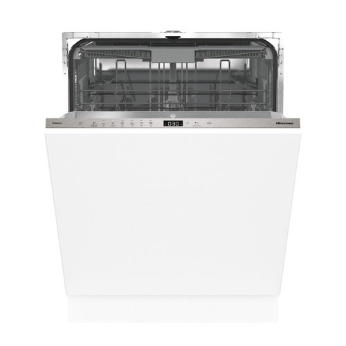 Hisense HV643D90UK Full-size Fully Integrated Dishwasher, White - image 1