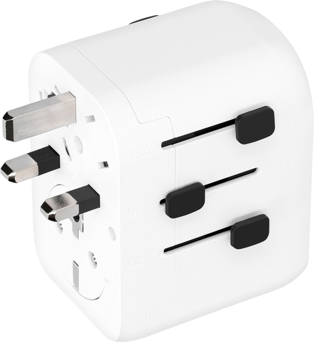 Mobiparts Universal World Travel Charger White – image 2