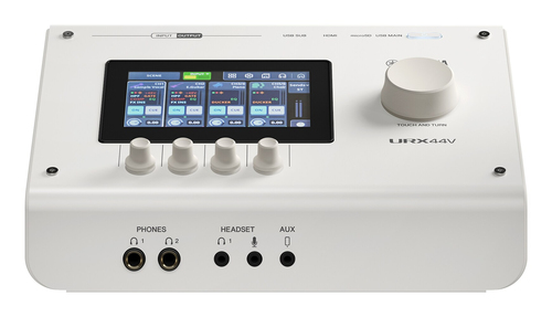 Yamaha URX44V USB-C audio/video interface wit, afbeelding 2