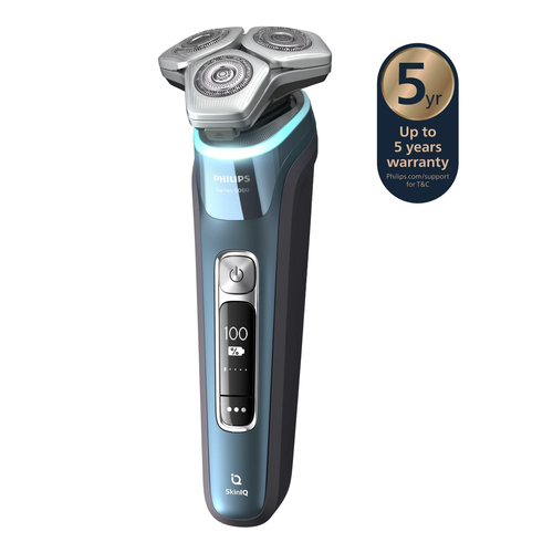 Philips SHAVER Series 9000 S9982/59R1 men's shaver Rotation shaver Trimmer Blue, Grey