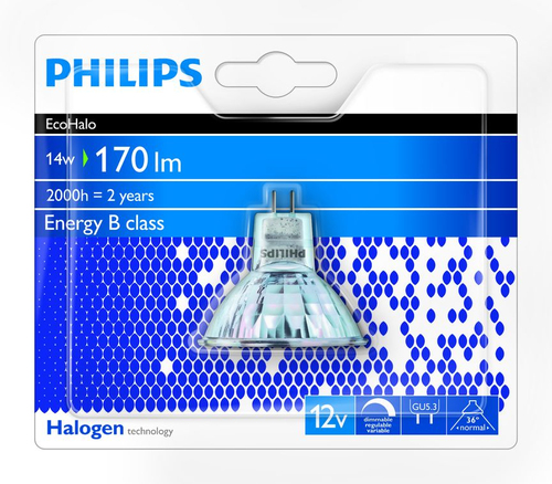 Philips Halogen 8727900932232 energy-saving lamp 14 W Soe valge GU5.3
