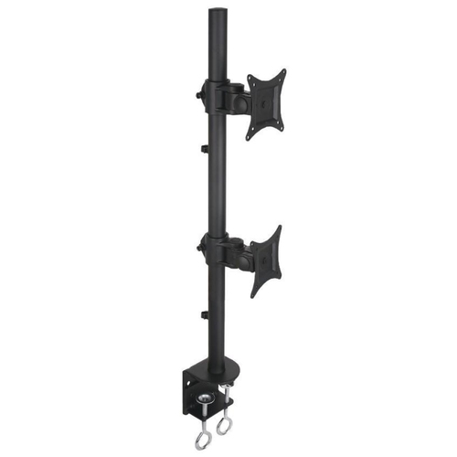Techly ICA-LCD 350-D Flachbildschirm-Tischhalterung 68,6 cm (27) Schwarz Tisch/Bank