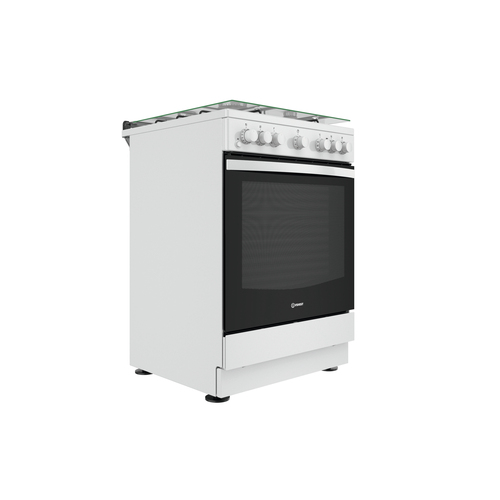 Indesit IS67G4PHW/E/1 Freestanding cooker Electric Gas Black, White – image 2