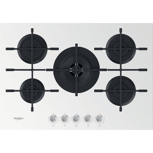 Whirlpool GOWL 758/WH Белый Встроенный 75 cm Газовый 5 зона(ы)