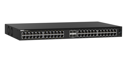 Dell N-Series N1148P-ON Managed L2 Gigabit Ethernet (10/100/1000) Power over Ethernet (PoE) 1U Black – image 3