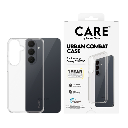 PanzerGlass CARE™ by PanzerGlass® Urban Combat Case Transparent Samsung Galaxy S26 FE 5G – image 2