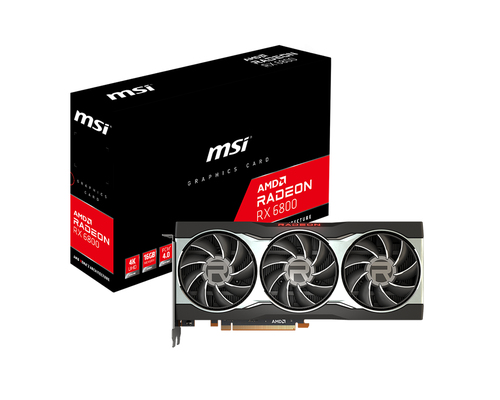 MSI RADEON RX 6800 16G видеокарта AMD 16 GB GDDR6