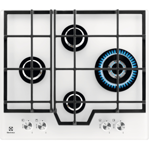 Electrolux PVB646UOV Белый Встроенный 59 cm Газовый 4 зона(ы)