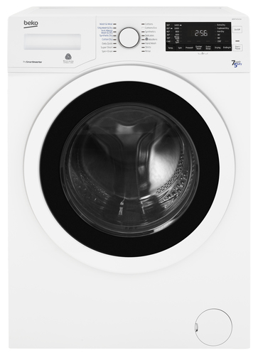 Beko WDR7543121 стирально-сушильная машина Отдельно стоящий Фронтальная загрузка Белый