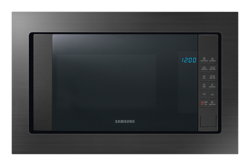 Samsung FG87SUG Black, Stainless steel Grill microwave Built-in