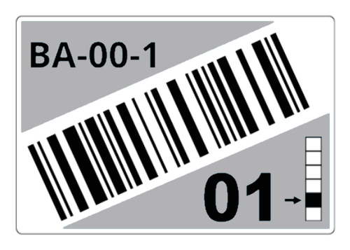 ROLL OF PRE-CUT LABELS FOR