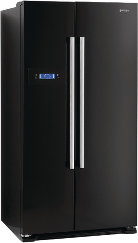 Gorenje NRS85728BK side-by-side refrigerator Freestanding Black