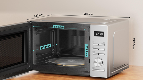 Candy CMW323GDS Silver Grill microwave Countertop – image 7