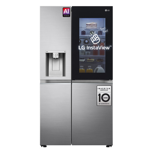 LG InstaView GSXV91PZAE side-by-side refrigerator Freestanding – image 2