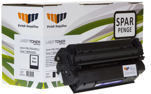 MM Black Laser Toner - Canon FX-8 (7833A002) / Toner T (8955A001) - For Canon FAX L / ImageClass / LaserClass / PC D – image 1