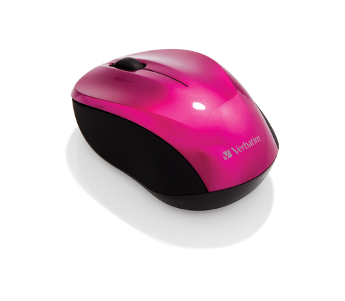 Verbatim Wireless Mouse GO NANO Optisk Trådløs Pink