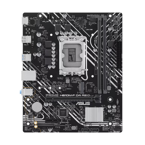 ASUS PRIME H610M-F D4 R2.0 Intel H610 LGA 1700 Микро ATX