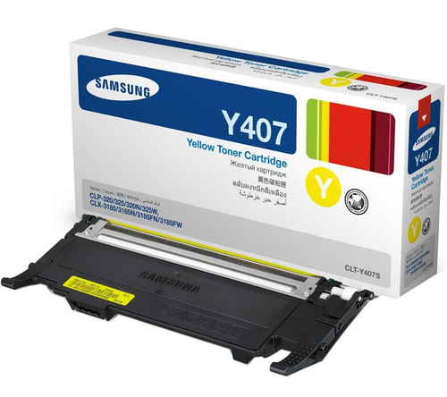 Samsung CLT-Y407S toner cartridge 1 pc(s) Original Yellow
